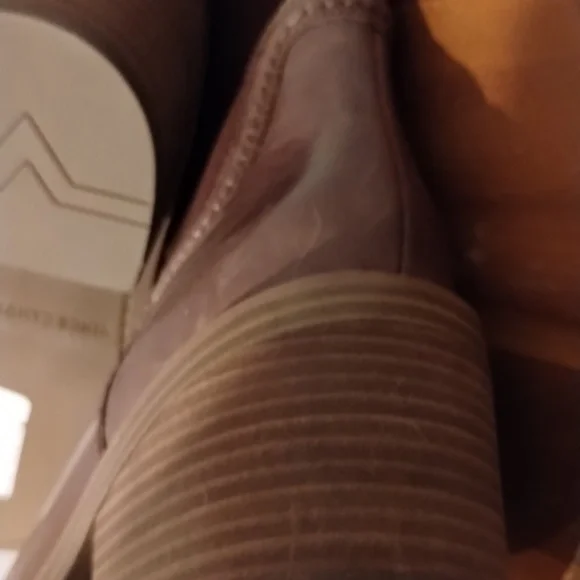 Leather Boots Brown Size 7 Vince Camuto Lia NWT - Picture 7 of 10